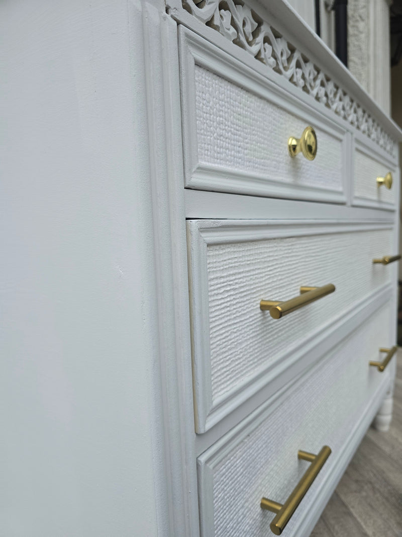 Upcycled Luxury Ornate Chest of Drawers