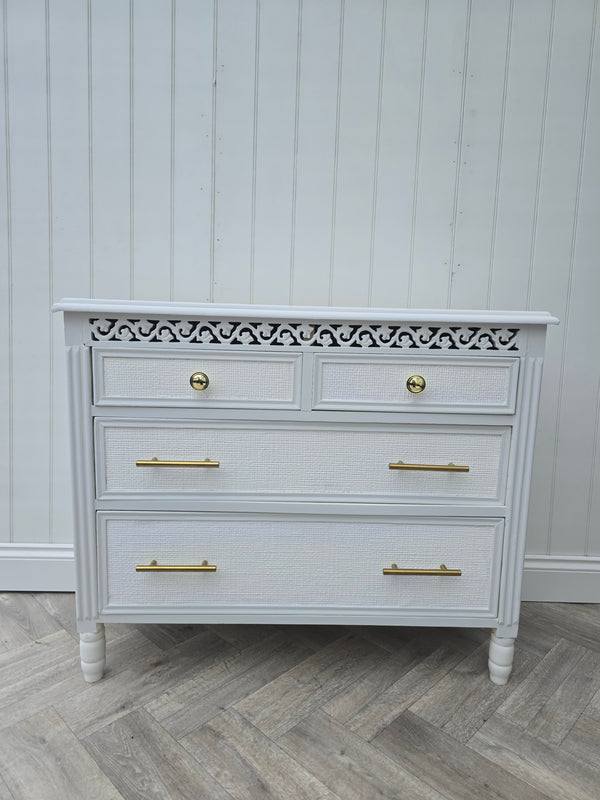 Upcycled Luxury Ornate Chest of Drawers